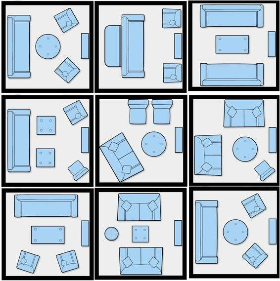 How to arrange Furniture in the Living room