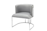 Palm Tub Chair Pu Leather Armchair