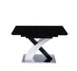 Stello Sintered Ceramaic Stone Or Glass Extending Dining Table