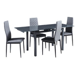 HELEN EXTENDING DINING TABLE GREY