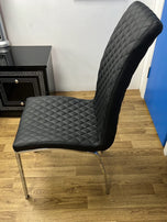 HAPPY DINING CHAIR ( DIAMOND  STITCHING)