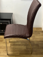 HAPPY DINING CHAIR ( DIAMOND  STITCHING)