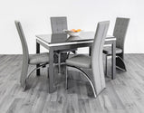 HUSTY GLASS DINING TABLE