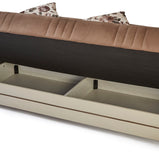 Pelin Sofabed With Storage And Free Two Cushions