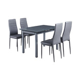 HELEN EXTENDING DINING TABLE GREY