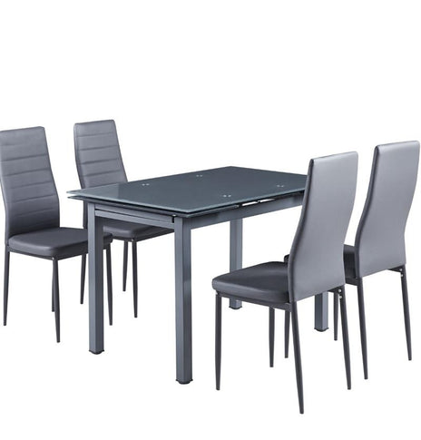 HELEN EXTENDING DINING TABLE GREY