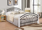 PS102 DIRTY OAK METAL BEDS